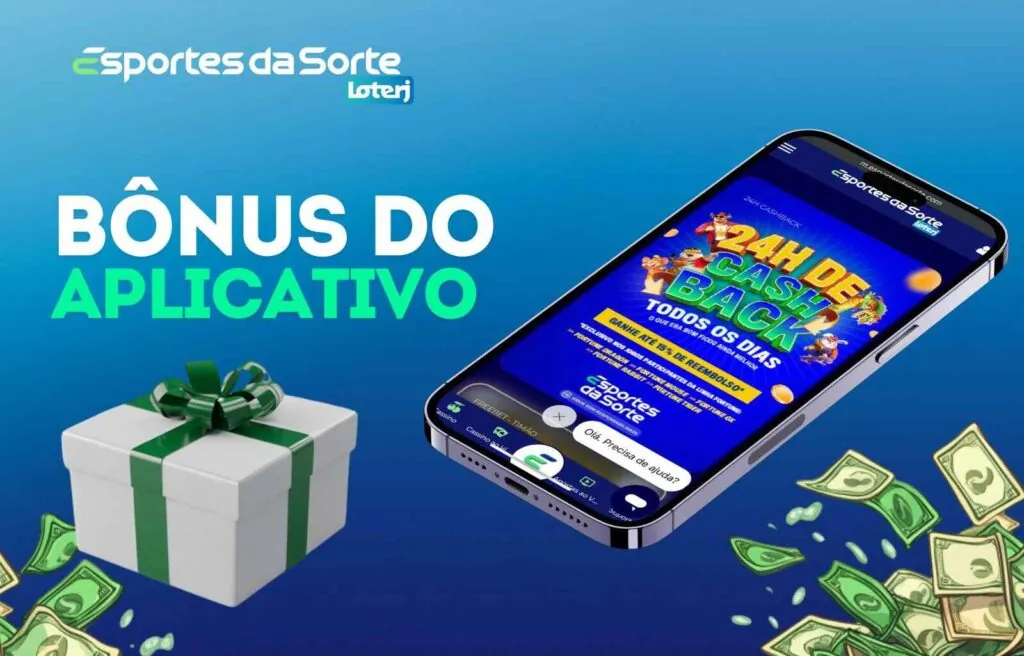 Bônus do aplicativo Esporte da Sorte Brasil