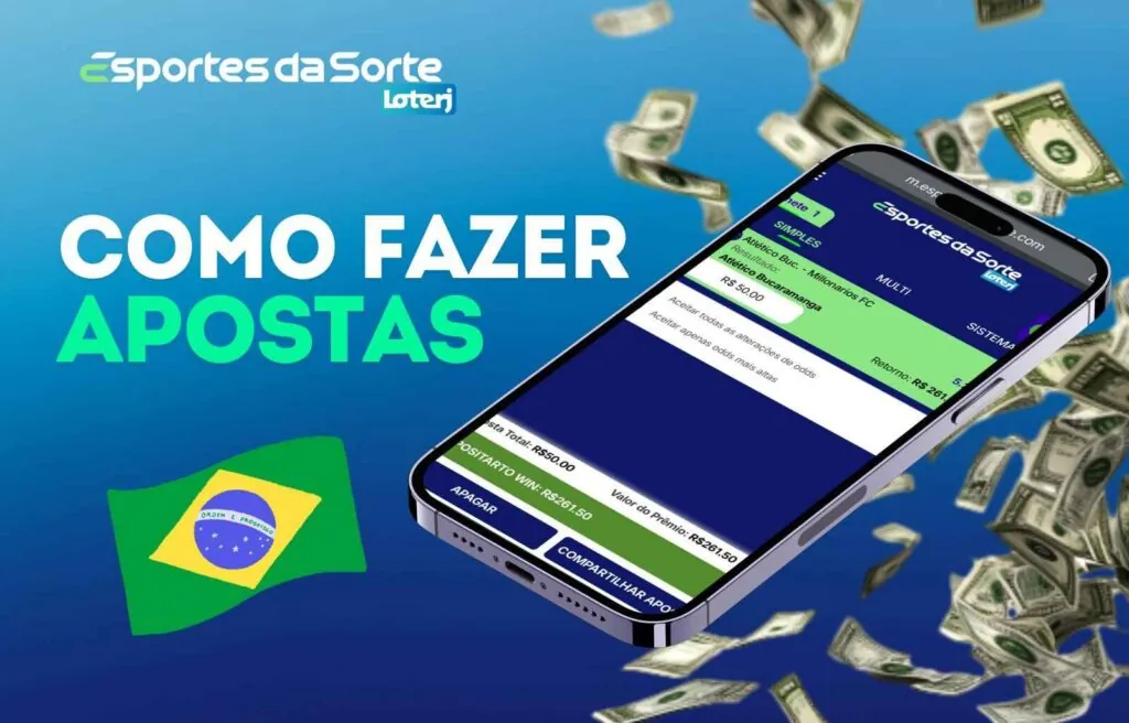 Como fazer apostas no aplicativo Esporte da Sorte Brasil